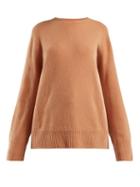 Matchesfashion.com The Row - Sibel Wool Blend Sweater - Womens - Orange