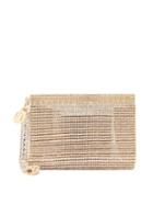 Matchesfashion.com Rosantica - Melissa Crystal-embellished Wristlet Clutch Bag - Womens - Crystal