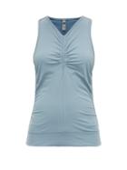Matchesfashion.com Adidas By Stella Mccartney - Comfort Racerback Tank Top - Womens - Blue