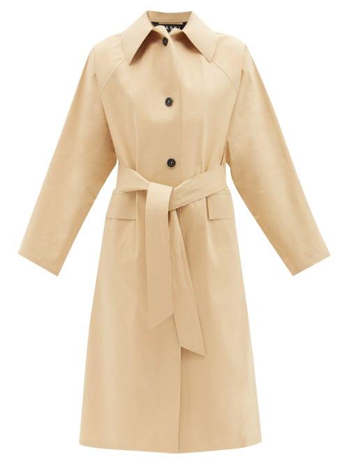 Kassl Editions - Original Below Cotton-blend Trench Coat - Womens - Beige