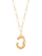 Matchesfashion.com Alighieri - The Twist Of Fate 24kt Gold Plated Necklace - Womens - Gold