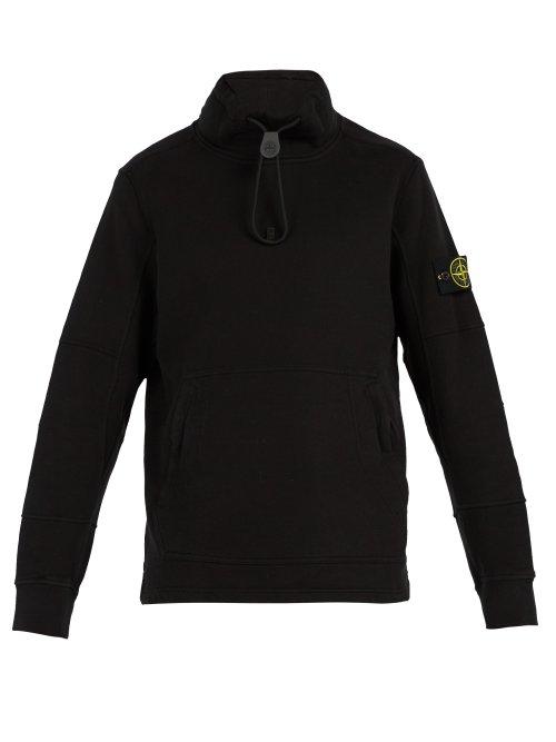 Matchesfashion.com Stone Island - Hooded Sweatshirt - Mens - Black