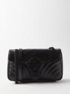 Gucci - Gg Marmont Small Matelass-leather Shoulder Bag - Womens - Black