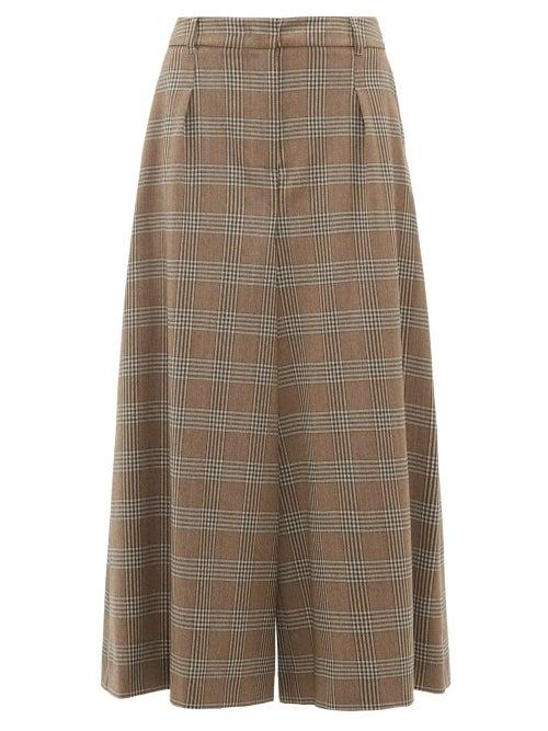Matchesfashion.com Weekend Max Mara - Eolo Trousers - Womens - Brown Multi