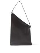 Aesther Ekme - Sway Asymmetrical Leather Shoulder Bag - Womens - Black