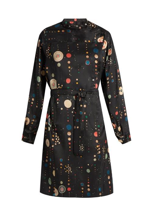 Isabel Marant Ossie Shantung-silk Dress
