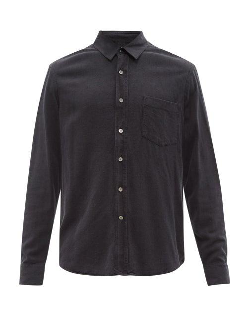 Our Legacy - Classic Silk Shirt - Mens - Black