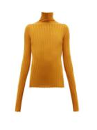 Matchesfashion.com Petar Petrov - Karen Merino Wool High Neck Sweater - Womens - Orange