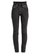 Matchesfashion.com Vetements - X Levi's Reworked High Waisted Skinny Jeans - Womens - Black