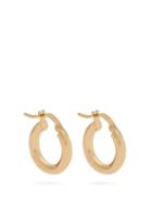 Matchesfashion.com Anissa Kermiche - Fair Trade Yellow Gold Hoop Earrings - Womens - Yellow Gold