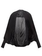 Max Mara - Vesuvio Shawl - Womens - Black