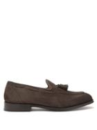 Matchesfashion.com Church's - Kingsley Suede Tassel Loafer - Mens - Brown