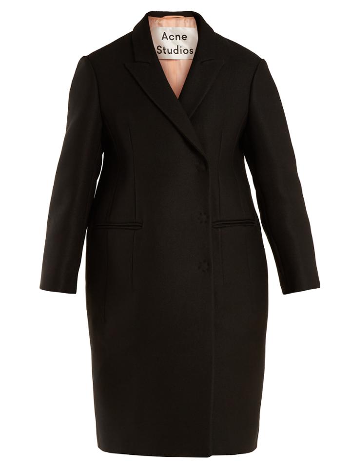 Acne Studios Caith Double-breasted Twill Coat
