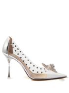 Mach & Mach - Crystal-embellished Pvc Pumps - Womens - Clear