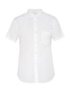 Matchesfashion.com Comme Des Garons Shirt - Forever Short Sleeved Cotton Poplin Shirt - Mens - White