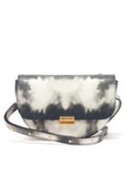 Matchesfashion.com Wandler - Anna Small Tie Dye Leather Belt Bag - Womens - Grey White