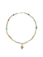 Tohum - Terra Glass & 24kt Gold-plated Necklace - Womens - Multi