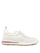 Matchesfashion.com Thom Browne - Tech Runner Ripstop And Suede Trainers - Mens - White