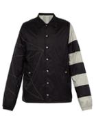 Matchesfashion.com Rick Owens - Ricamata Geometric Technical Fabric Track Jacket - Mens - Black White