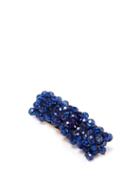 Matchesfashion.com Shrimps - Cleo Bead Embellished Hair Clip - Womens - Blue