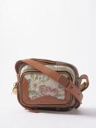 See By Chlo - Hana Floral-canvas And Leather Cross-body Bag - Womens - Beige Multi