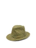 Matchesfashion.com Reinhard Plank Hats - Elia Canvas Fedora - Womens - Khaki