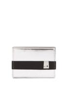 Matchesfashion.com 1017 Alyx 9sm - Ryan Bi Colour Leather Cardholder - Mens - Silver