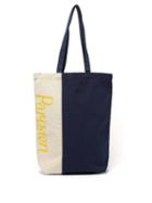 Matchesfashion.com Maison Kitsun - Parisien Cotton Tote Bag - Mens - Navy