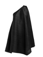 Matchesfashion.com Pleats Please Issey Miyake - One Shoulder Tech Pleated Dress - Womens - Black