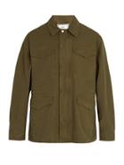 Matchesfashion.com Ami - Military Cotton Parka - Mens - Green
