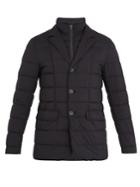 Herno Notch-lapel Quilted-down Coat
