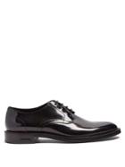 Burberry Alvin High-shine Leather Derby Shoes