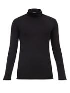 Matchesfashion.com Bottega Veneta - Techno Skin Roll-neck Jersey Sweater - Mens - Black