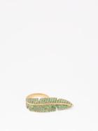Jade Jagger - Paradisica Emerald & 18kt Gold Ring - Womens - Green Multi