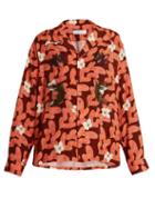 Matchesfashion.com Toga - Floral Abstract Print Shirt - Womens - Red