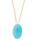 Matchesfashion.com Irene Neuwirth - Diamond, Turquoise & 18kt Gold Necklace - Womens - Blue