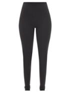 Raey - Recycled-yarn High-waist Leggings - Womens - Black