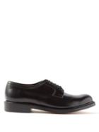 Grenson - Camden Leather Derby Shoes - Mens - Black