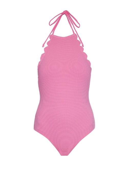 Marysia Swim Mott Reversible Scallop-edge Swimsuit