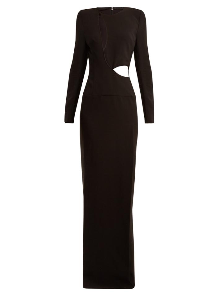 Haider Ackermann Coronus Cut-out Crepe Gown