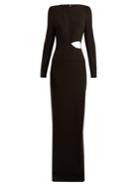 Haider Ackermann Coronus Cut-out Crepe Gown