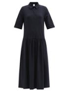 Matchesfashion.com Max Mara Leisure - Ceci Dress - Womens - Dark Navy