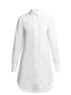 Matchesfashion.com Thom Browne - Patch Pocket Cotton Dress - Womens - White