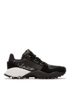 Matchesfashion.com Y-3 - Kyoi Trail Leather And Suede Trainers - Mens - Black