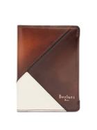Matchesfashion.com Berluti - Ideal Patchwork Leather Bi Fold Wallet - Mens - Brown