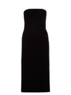 Matchesfashion.com Givenchy - Strapless Velvet Midi Dress - Womens - Black