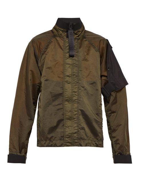 Matchesfashion.com Nemen - Revolt Technical Jacket - Mens - Dark Green