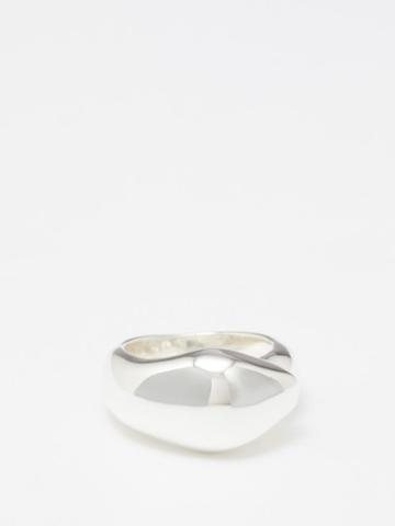 Annika Inez - Serpent Sterling-silver Ring - Womens - Silver