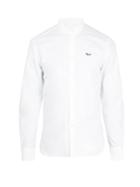 Maison Kitsuné Logo-embroidered Shirt