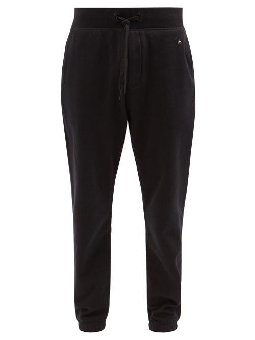 Rag & Bone - City Prospect Organic-cotton Track Pants - Mens - Black